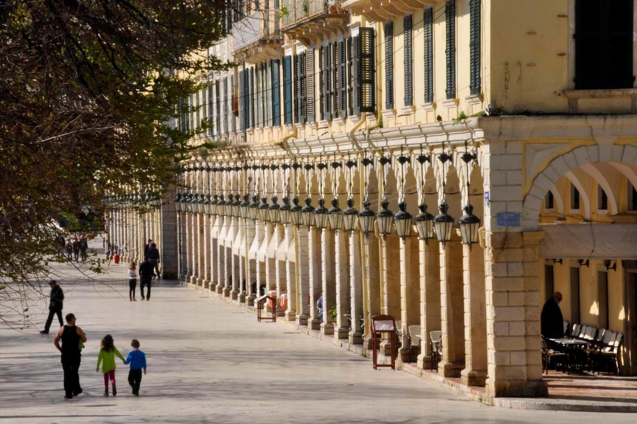 Palazzo Luxury Suite - View To Liston Square & Old Fortress Of Corfu Old Town Ngoại thất bức ảnh