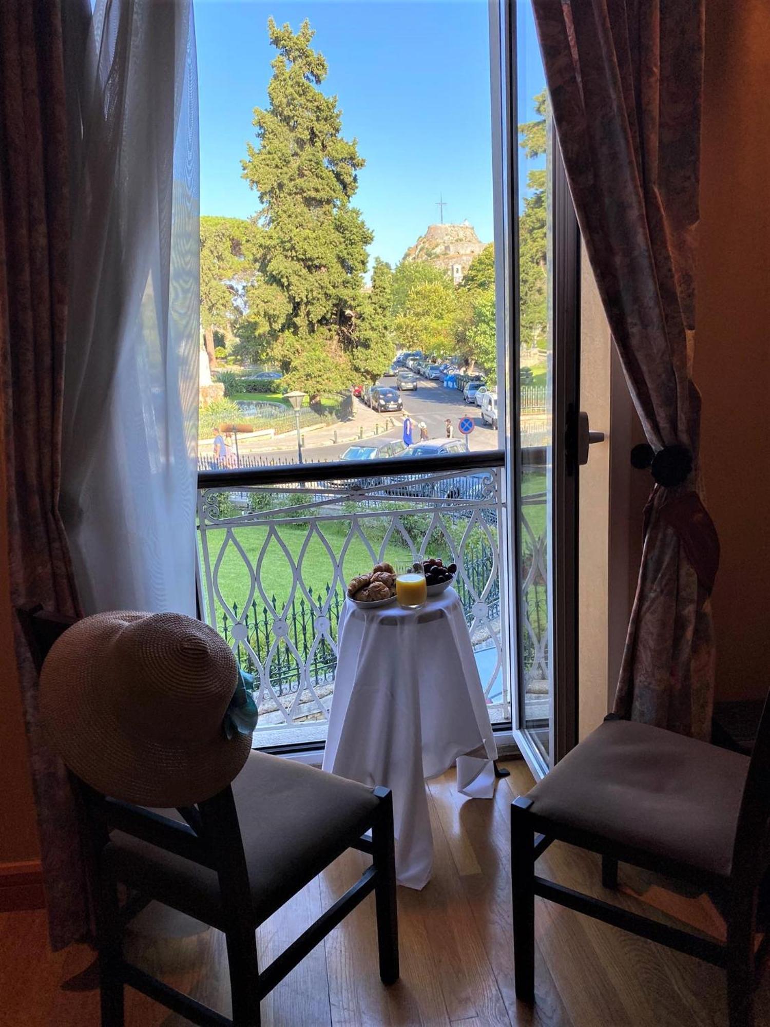 Palazzo Luxury Suite - View To Liston Square & Old Fortress Of Corfu Old Town Ngoại thất bức ảnh
