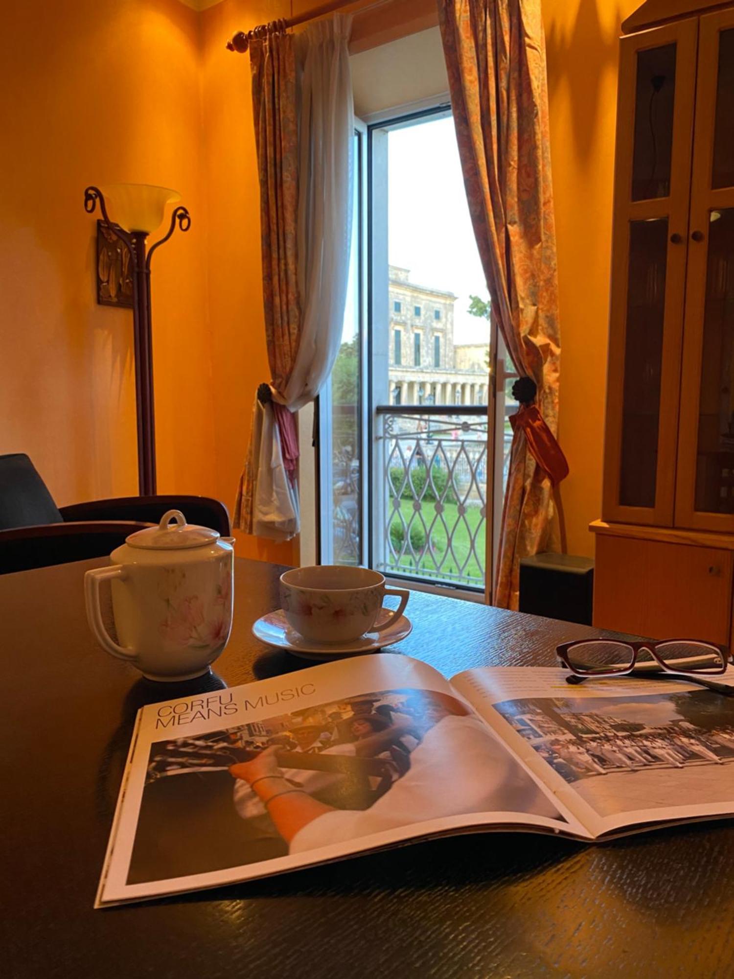 Palazzo Luxury Suite - View To Liston Square & Old Fortress Of Corfu Old Town Ngoại thất bức ảnh